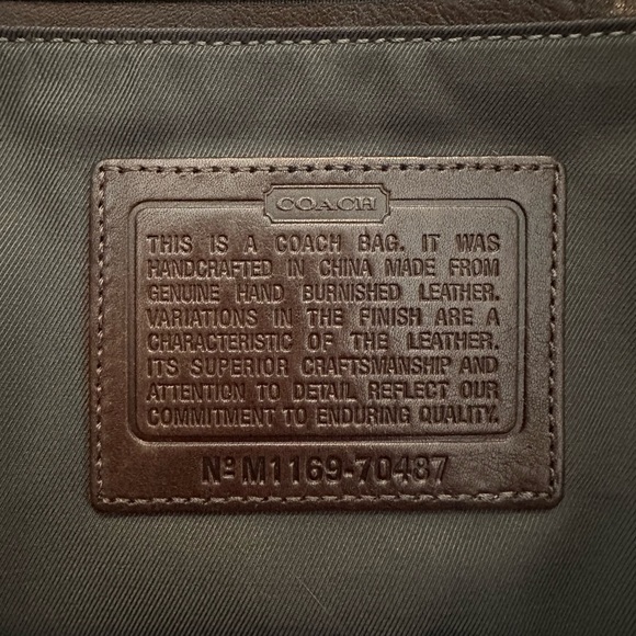 *VINTAGE* Coach Weekender Legacy Bleecker Bag/Large Tote - Picture 11 of 12